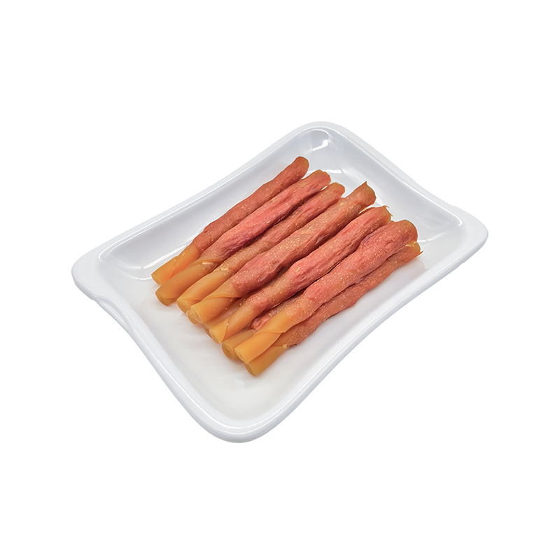 Single-Color Duck Paste Rolled Dog Treat Stick